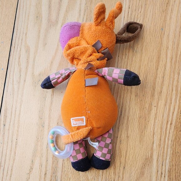 Parents Giraffe Baby Rattle Toy - Picture 9 of 14